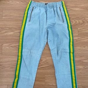 BDG SIDE STRIPE STRETCH DENIM PANTS